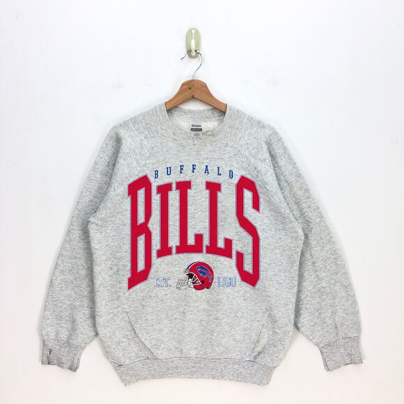 Tops - Vintage Style NFL Buffalo Bills Football Unisex Sweatshit